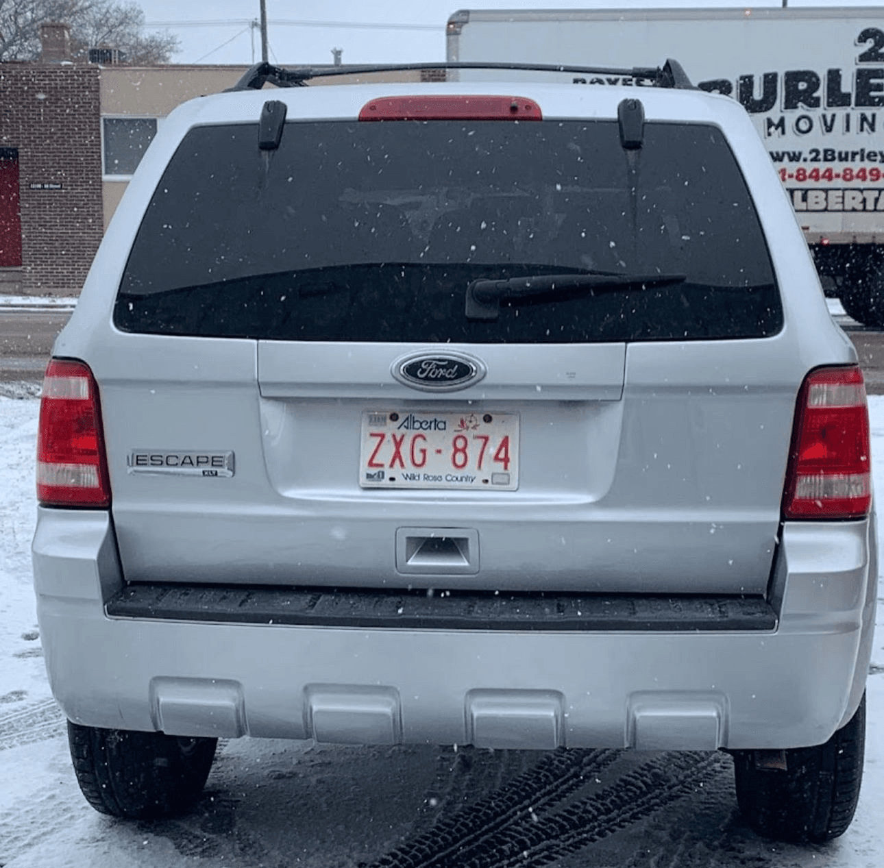 Car rear after collision repair